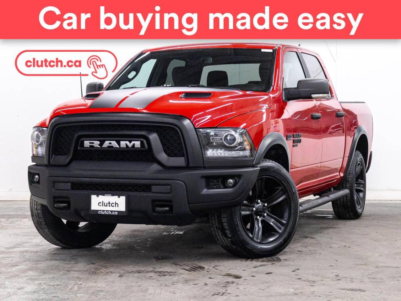 Used 2022 RAM 1500 Classic Warlock Crew Cab 4x4 w/Apple CarPlay, Heated Front Seats, Backup Cam for sale in Toronto, ON
