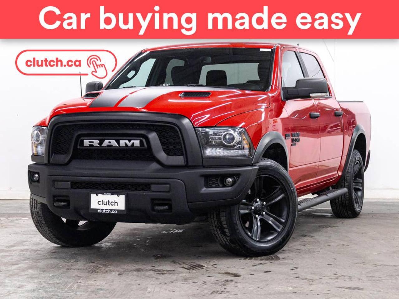 Used 2022 RAM 1500 Classic Warlock Crew Cab 5 1/2 ft 4x4 w/Apple CarPlay, Heated Front Seats, Backup Cam for sale in Toronto, ON