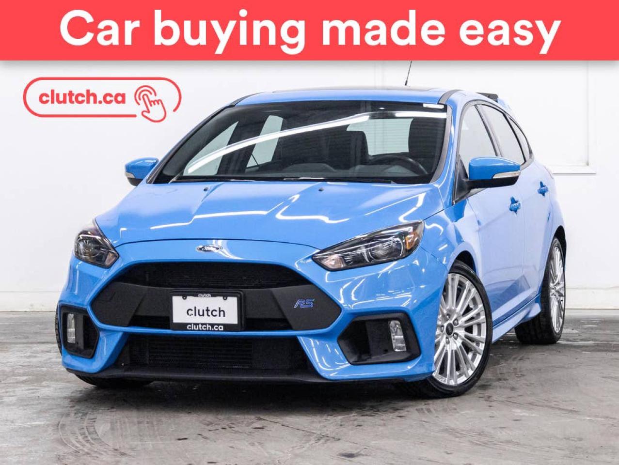Used 2017 Ford Focus RS AWD w/ Power Moonroof, Heated Steering Wheel, Nav for sale in Toronto, ON