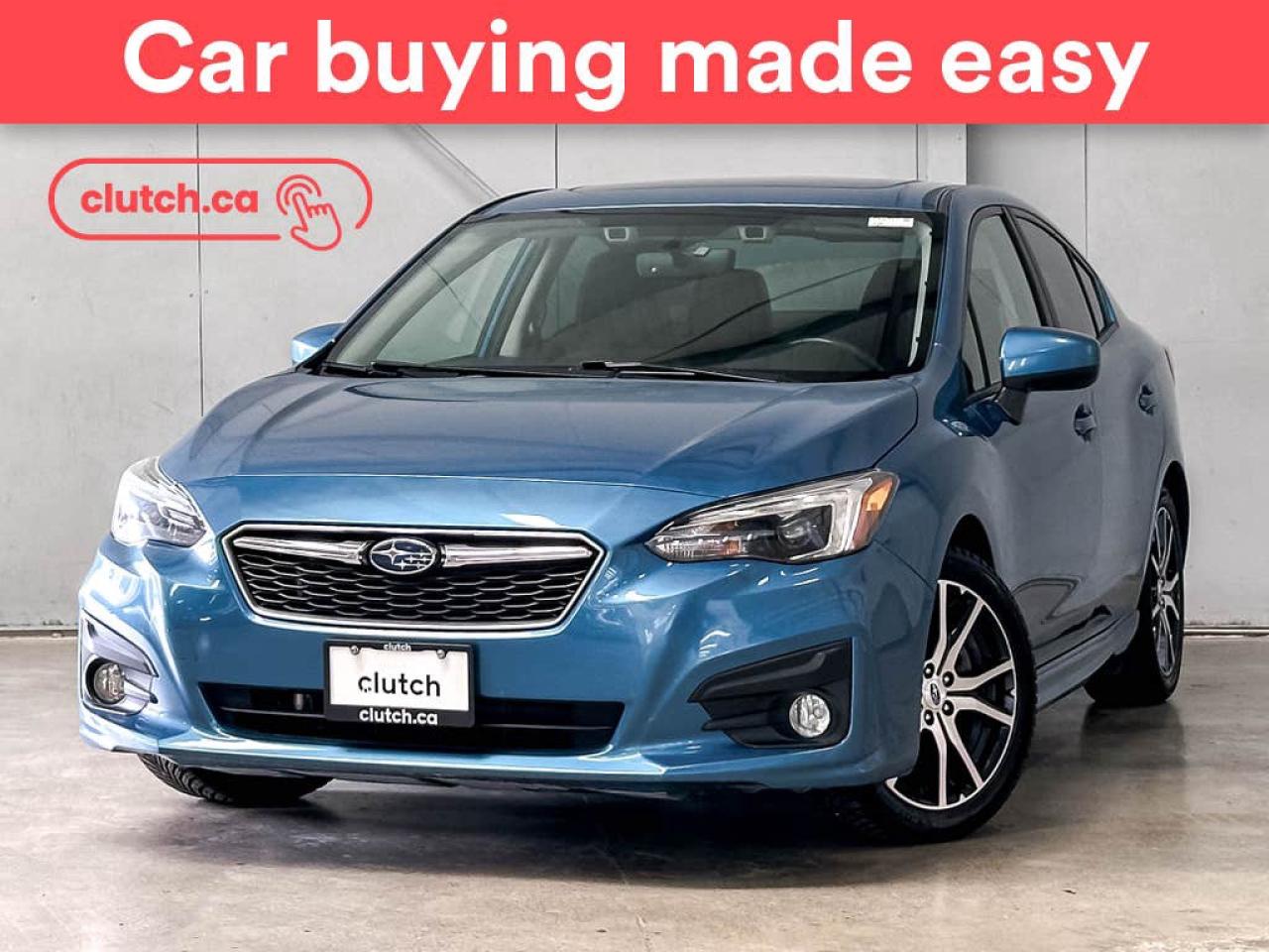 Used 2019 Subaru Impreza Sport AWD w/ EyeSight w/ Apple CarPlay, Heated Front Seats, Rearview Cam for sale in Toronto, ON