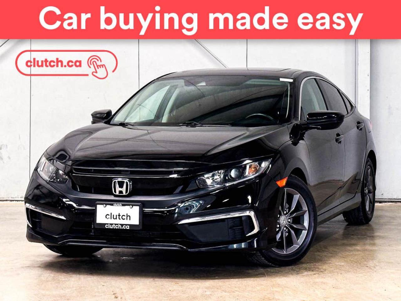 Used 2020 Honda Civic EX w/ Apple CarPlay, Heated Front Seats, Rearview Cam for sale in Toronto, ON