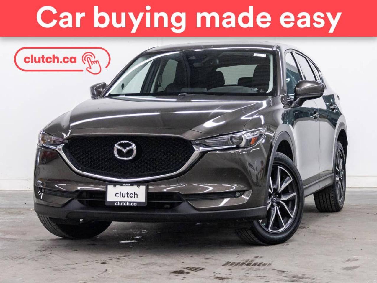 Used 2018 Mazda CX-5 GT AWD w/ Apple CarPlay & Android Auto, Power Moonroof, Heated Steering Wheel for sale in Toronto, ON