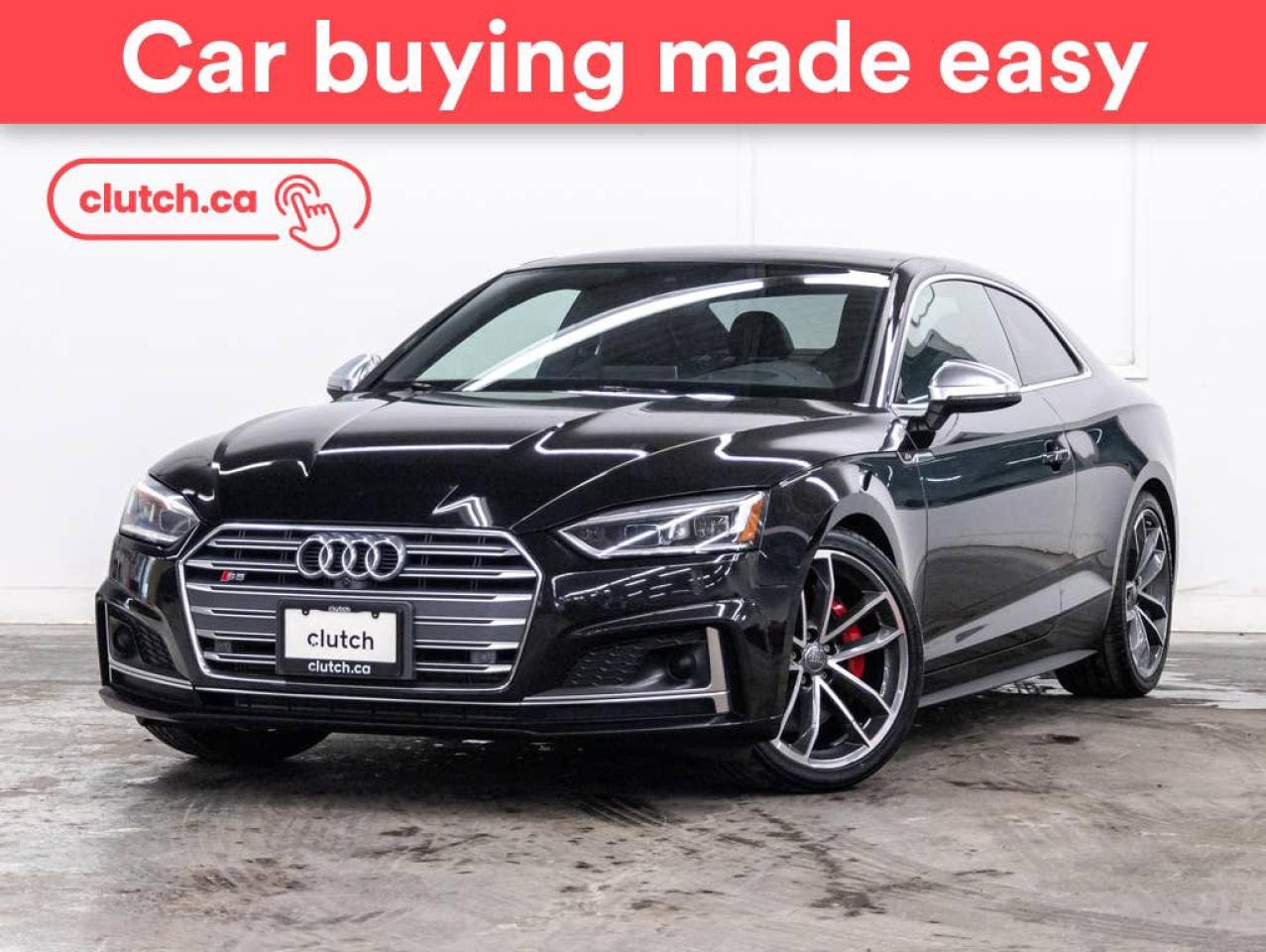 Used 2018 Audi S5 Technik AWD w/ Push Button Start, Rearview Cam, Dual Zone A/C for sale in Toronto, ON