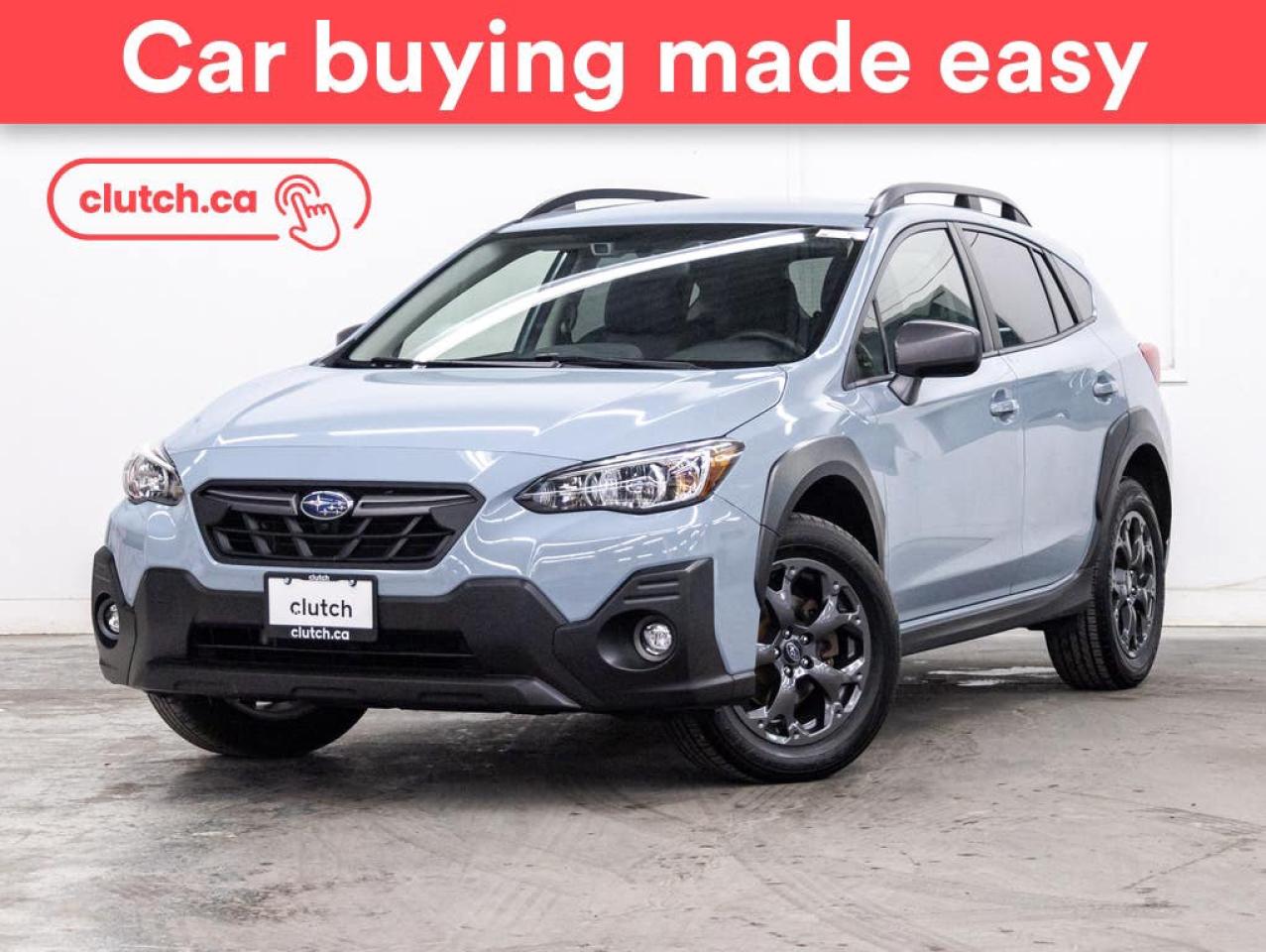 Used 2021 Subaru XV Crosstrek Outdoor AWD w/ Apple CarPlay & Android Auto, Heated Steering Wheel, Heated Front Seats for sale in Toronto, ON