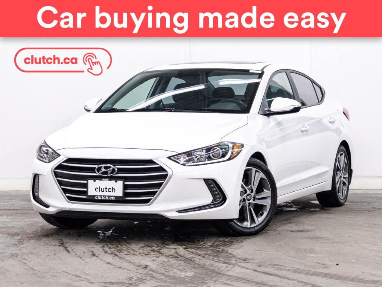Used 2017 Hyundai Elantra GLS w/ Apple CarPlay & Android Auto, Front Heated Seats, Rearview Cam for sale in Toronto, ON