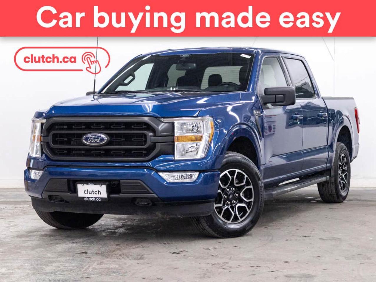 Used 2022 Ford F-150 XLT SuperCrew 5 1/2 ft 4x4 w/ Apple CarPlay & Android Auto, Nav, Rearview Cam for sale in Toronto, ON