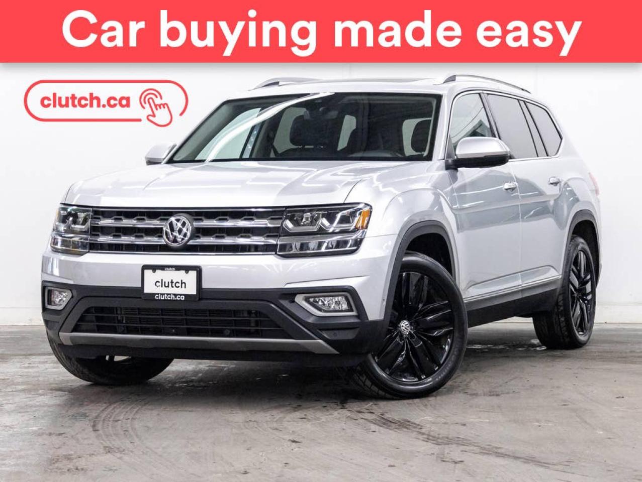 Used 2018 Volkswagen Atlas Execline AWD w/ Captains Pkg w/ Apple CarPlay & Android Auto, Heated Steering Wheel, Nav for sale in Toronto, ON