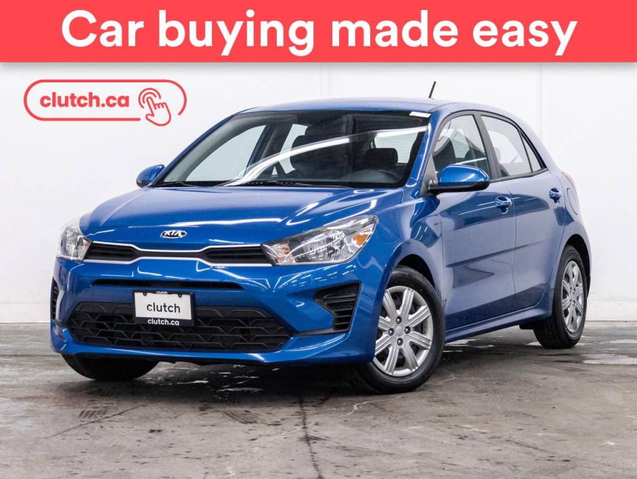 Used 2021 Kia Rio LX+ w/ Apple CarPlay & Android Auto, Heated Front Seats, Rearview Cam for sale in Toronto, ON