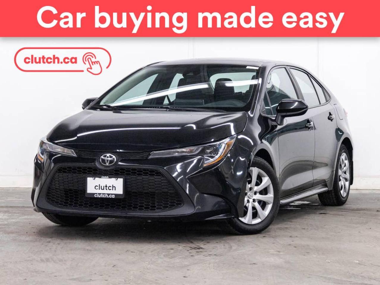Used 2020 Toyota Corolla LE w/ Bluetooth, Rearview Cam, Climate Control for sale in Toronto, ON