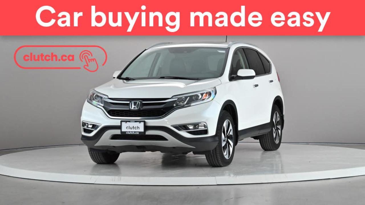 Used 2016 Honda CR-V Touring AWD w/ Nav, Heated Front Seats, Rearview Cam for sale in Toronto, ON