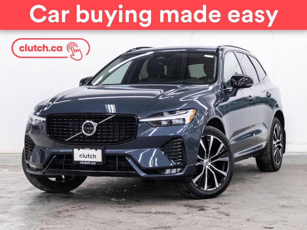 Used 2024 Volvo XC60 B5 AWD Plus Dark Theme w/ Apple CarPlay & Android Auto, Front Heated Seats, Rearview Cam for sale in Toronto, ON