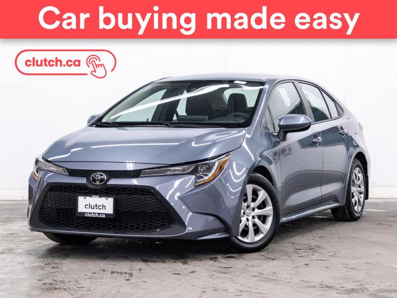 Used 2020 Toyota Corolla LE w/ Apple CarPlay & Android Auto, Heated Front Seats, Rearview Cam for sale in Toronto, ON