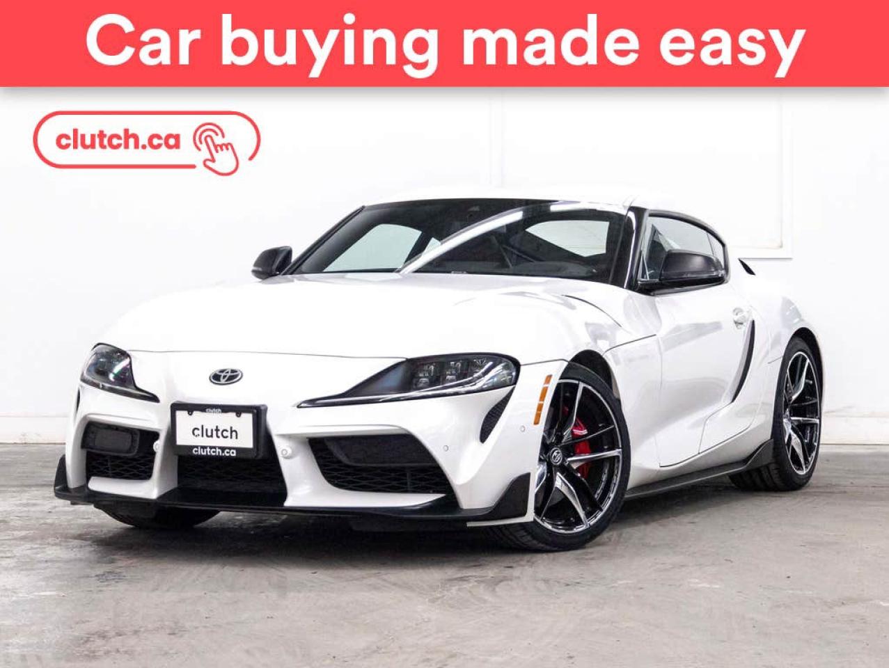 Used 2020 Toyota Supra GR Coupe w/ Push Button Start, Rearview Cam, Climate Control for sale in Toronto, ON