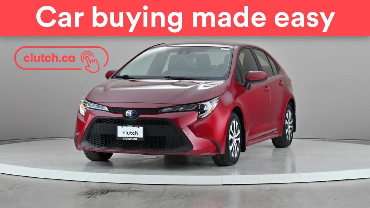 Used 2022 Toyota Corolla Hybrid Base w/ Premium Pkg w/ Apple CarPlay, Heated Front Seats, Rearview Cam for sale in Toronto, ON