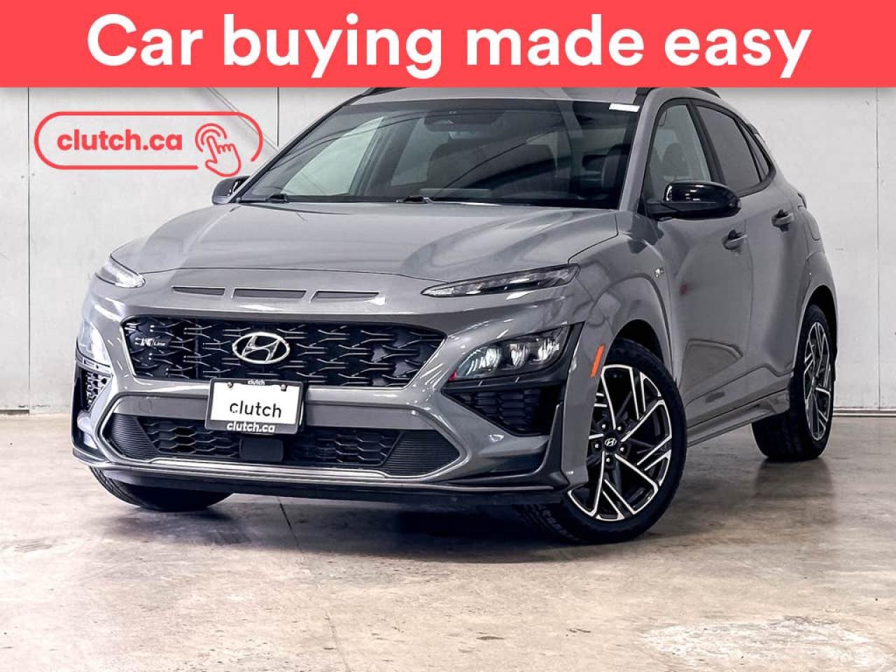 Used 2022 Hyundai KONA N Line AWD w/ Ultimate Pkg. w/ Apple CarPlay, Heated Front Seats, Rearview Cam for sale in Toronto, ON