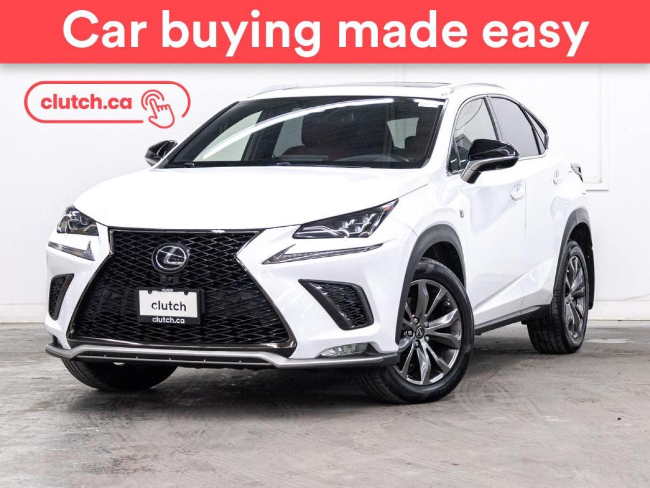 Used 2021 Lexus NX 300 AWD w/ Apple CarPlay & Android Auto, Power Moonroof, 360 Cam for sale in Toronto, ON