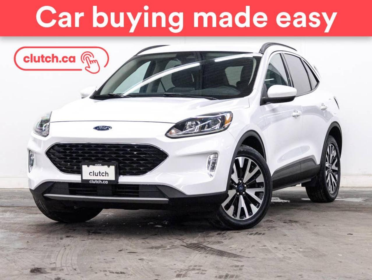 Used 2020 Ford Escape SEL AWD w/Apple CarPlay, Heated Front Seats, Backup Cam for sale in Toronto, ON