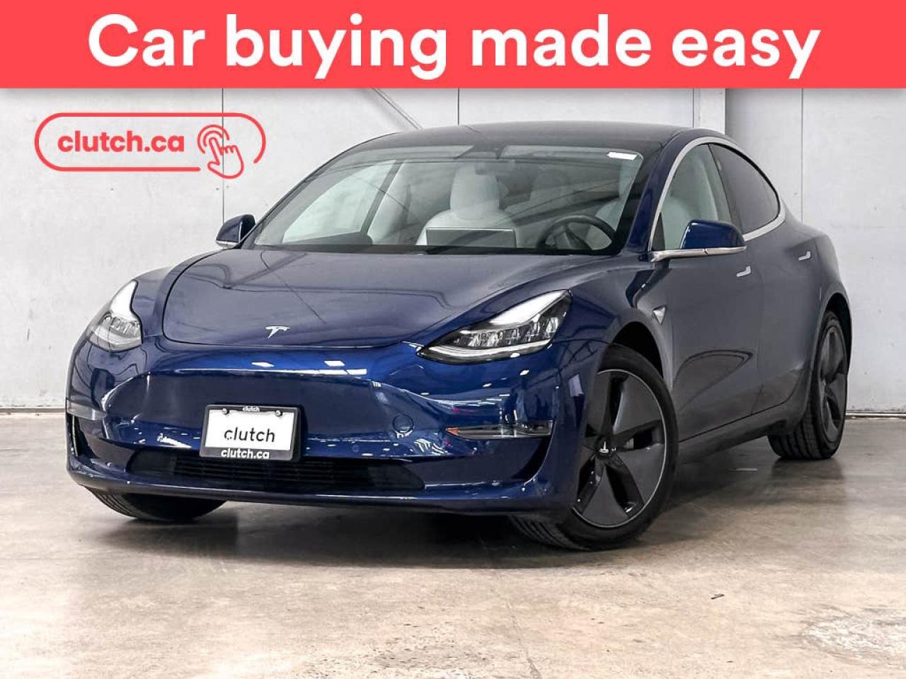Used 2020 Tesla Model 3 Standard Range Plus w/ Nav, Heated Front Seats, Rearview Cam for sale in Toronto, ON