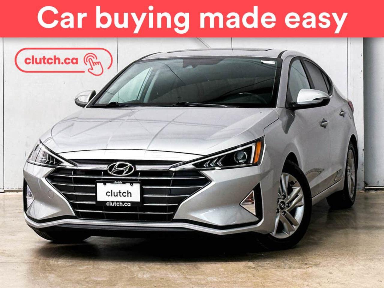 Used 2020 Hyundai Elantra Preferred w/ Sun & Safety Pkg. w/ Apple CarPlay, Heated Front Seats, Rearview Cam for sale in Toronto, ON