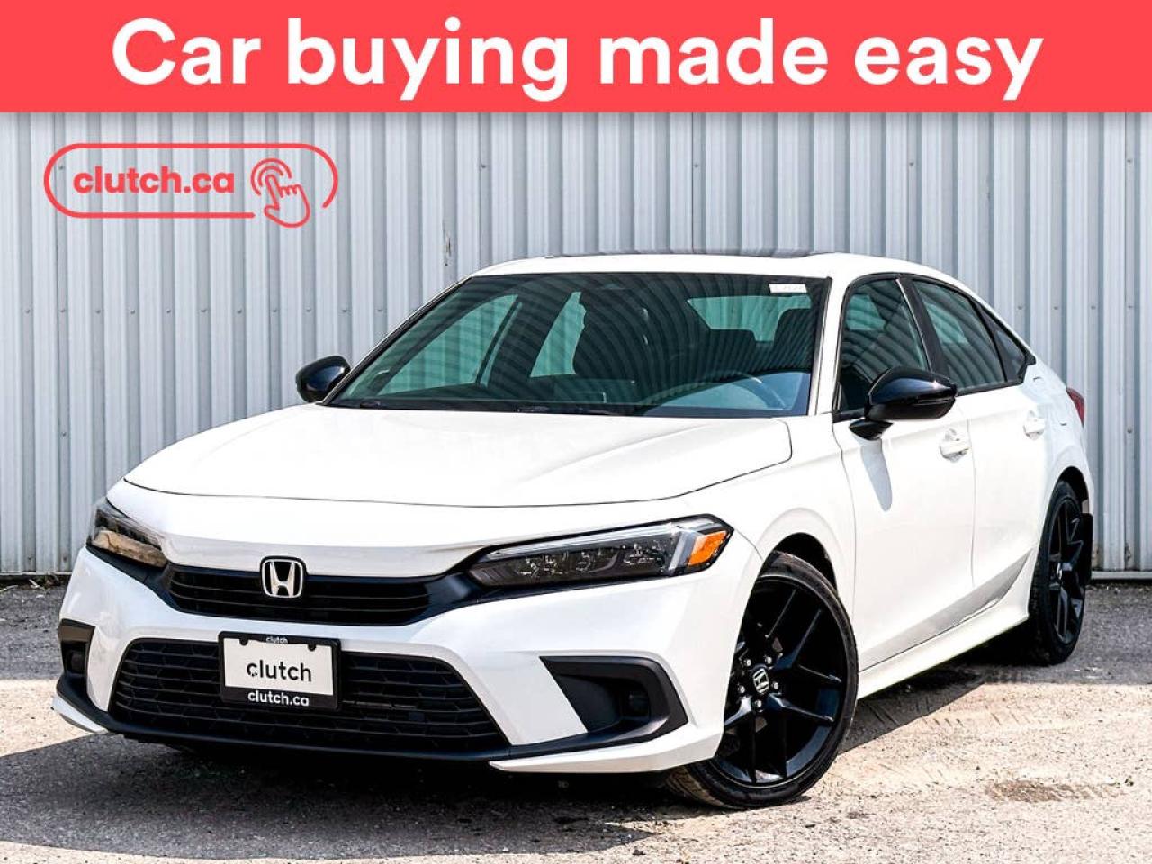 Used 2023 Honda Civic Sport w/ Apple CarPlay, Heated Front Seats, Rearview Cam for sale in Toronto, ON