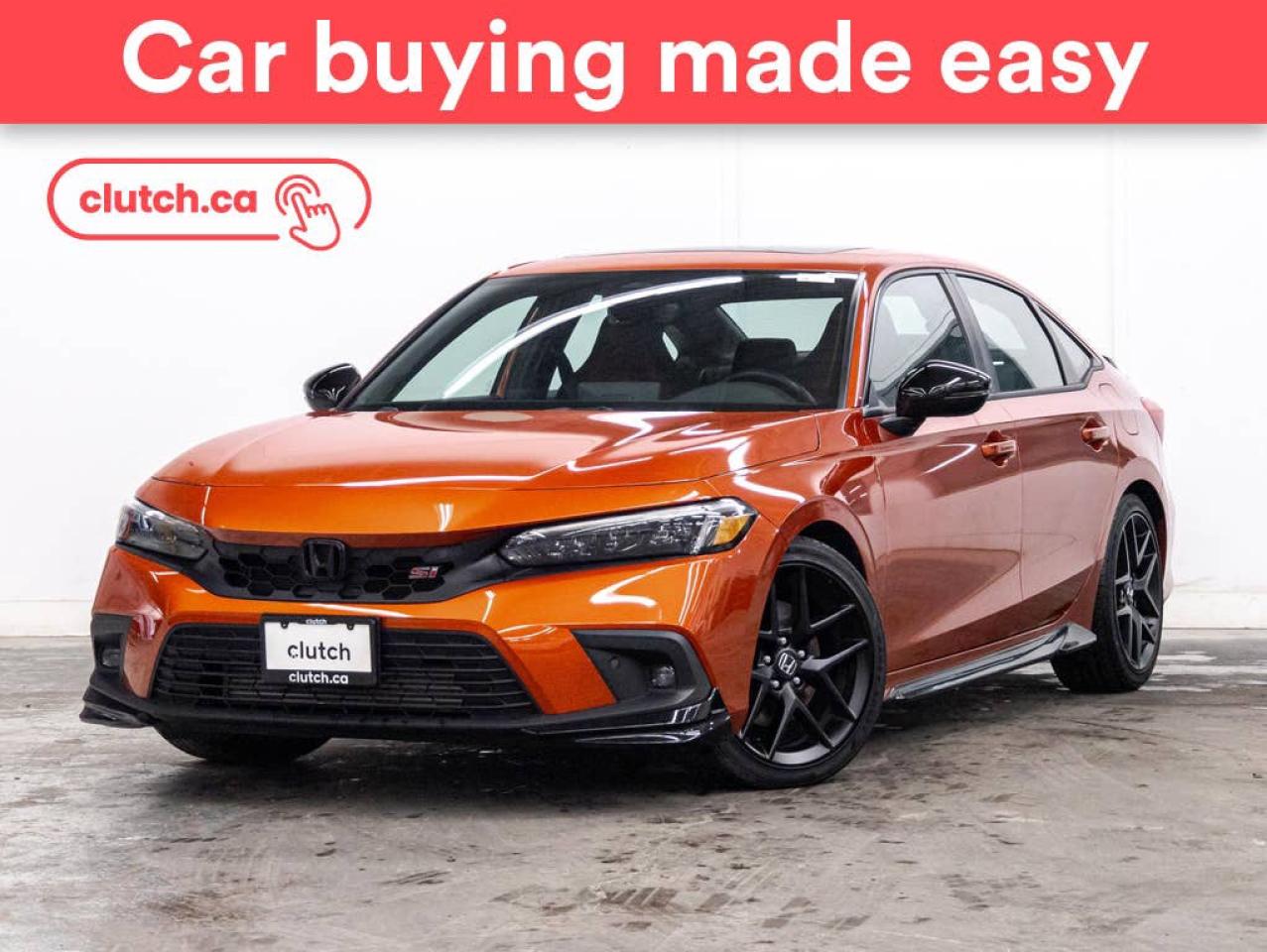 Used 2023 Honda Civic Si w/Apple CarPlay & Android Auto, Heated Front Seats, Backup Cam for sale in Toronto, ON