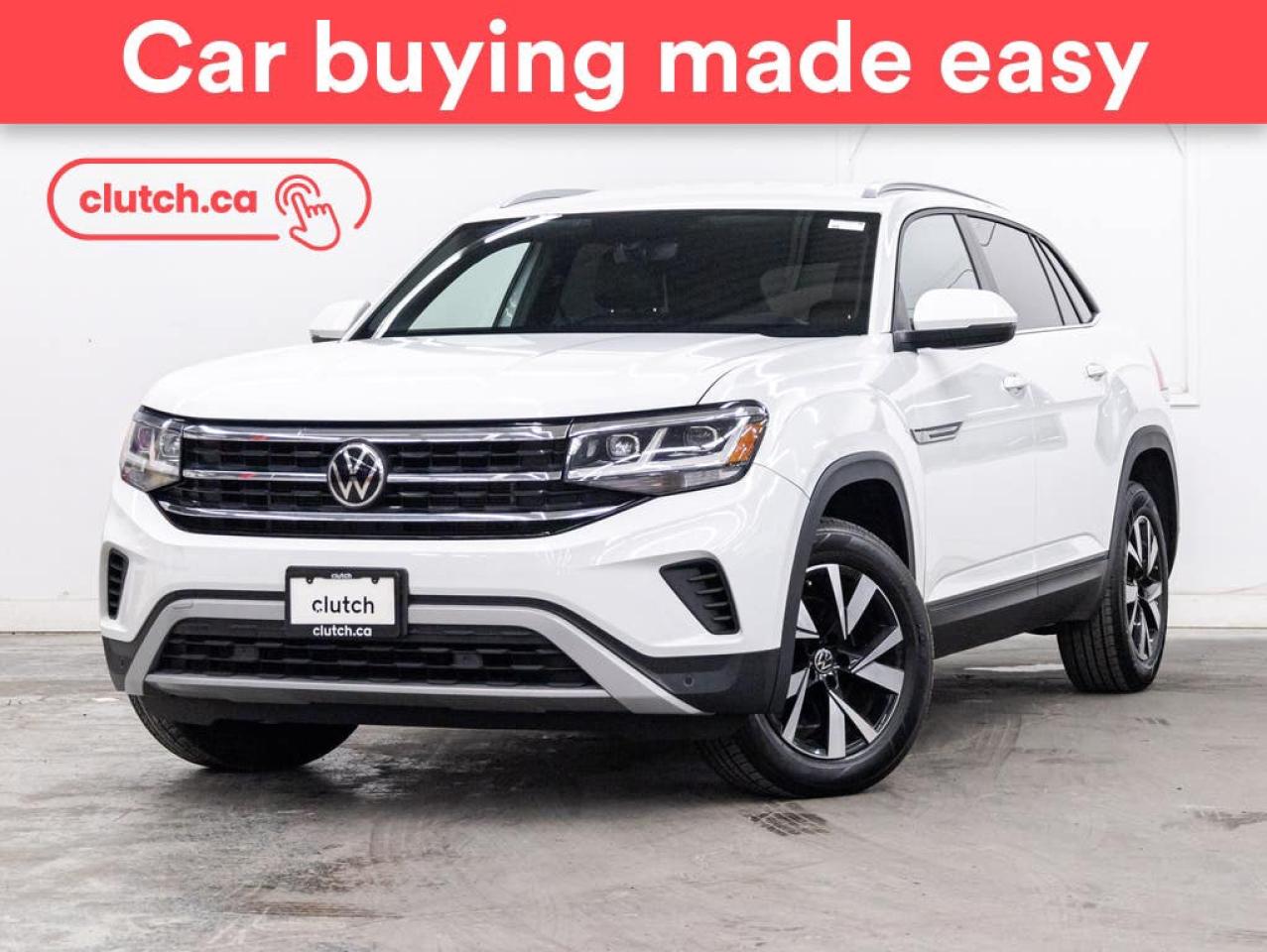 Used 2021 Volkswagen Atlas Cross Sport Comfortline AWD w/Apple CarPlay & Android Auto, Heated Front Seats, Backup Cam for sale in Toronto, ON