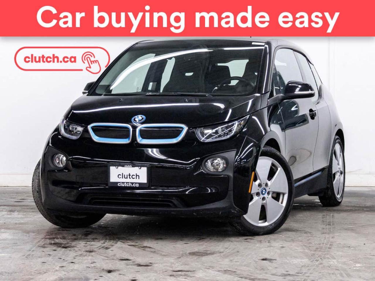 Used 2017 BMW i3 Base w/ GPS Navigation, Bluetooth, Rearview Cam for sale in Toronto, ON