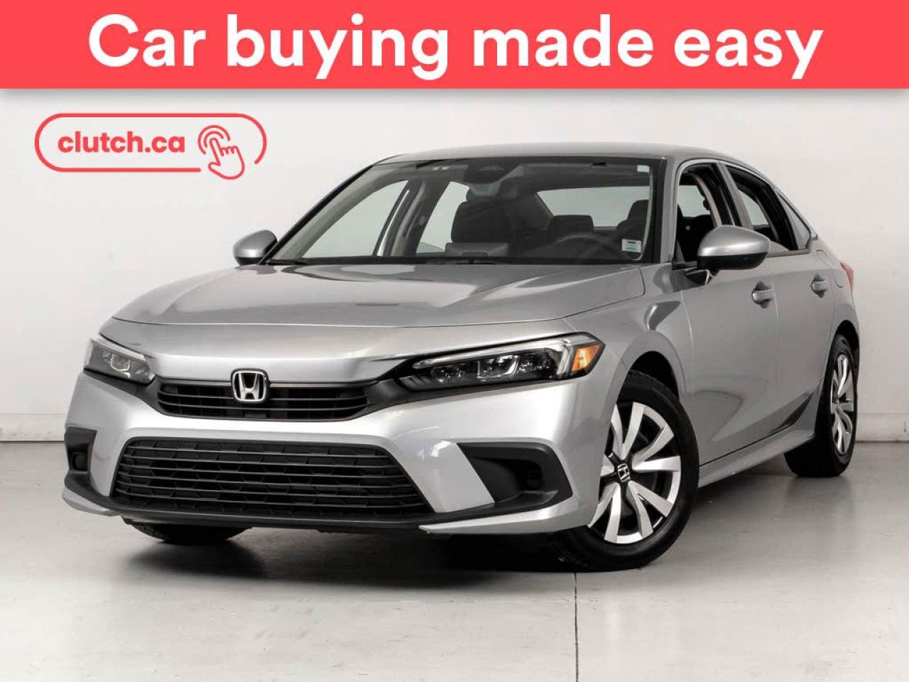 Used 2022 Honda Civic LX w, Apple CarPlay & Android Auto, Cruise Control , Backup Cam for sale in Bedford, NS