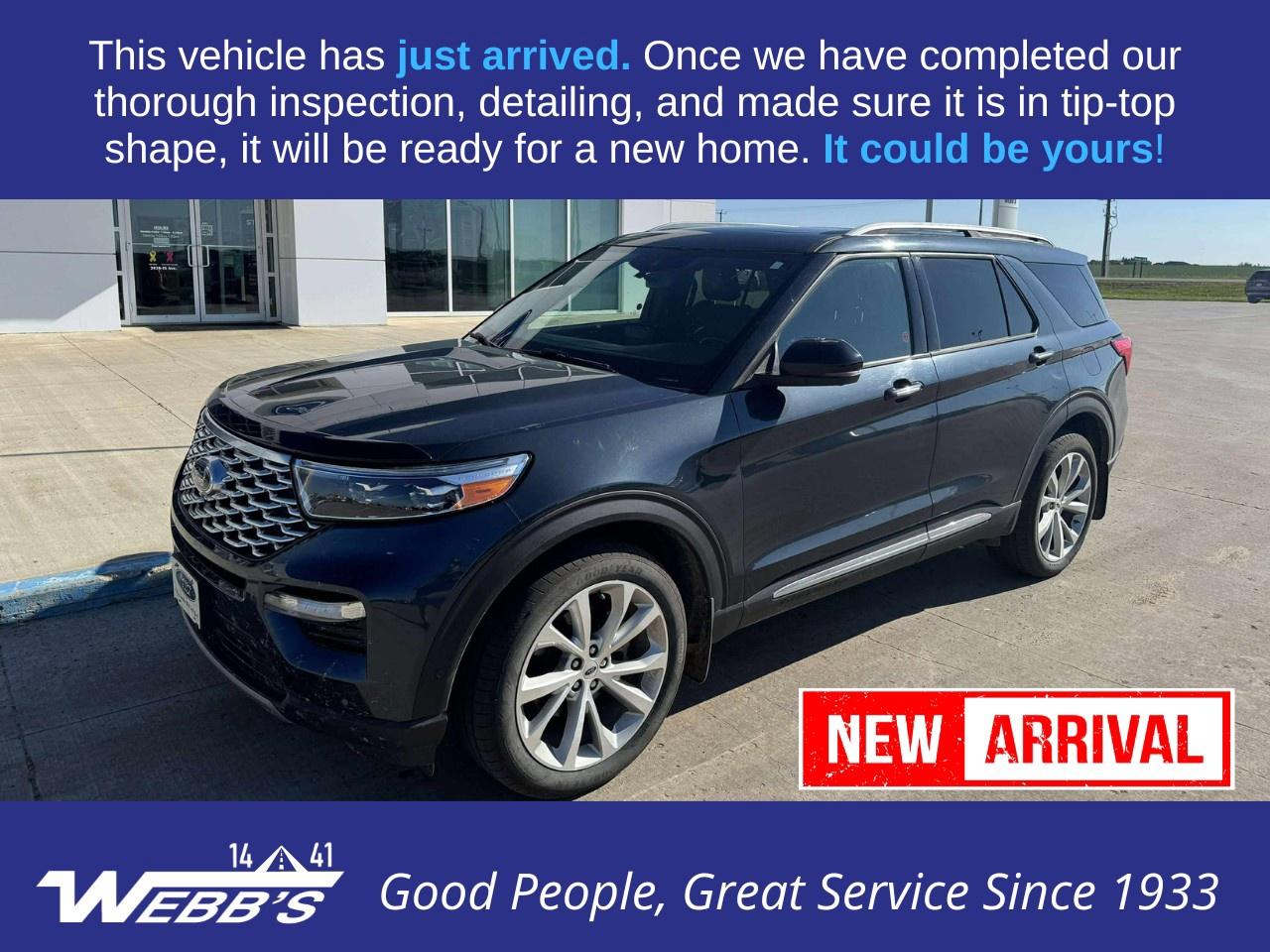 Used 2022 Ford Explorer Platinum 4wd for sale in Wainwright, AB