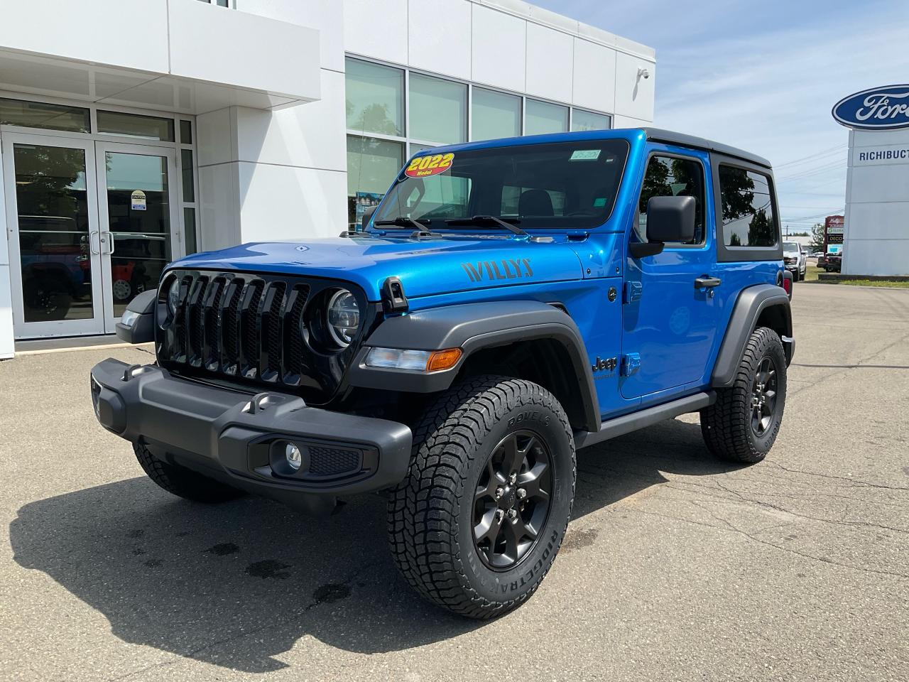 Used 2022 Jeep Wrangler Willys for sale in Richibucto, NB