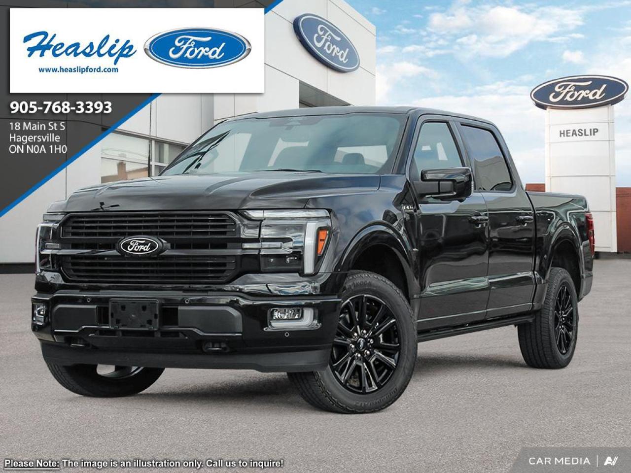 New 2025 Ford F-150 PLATINUM for sale in Hagersville, ON