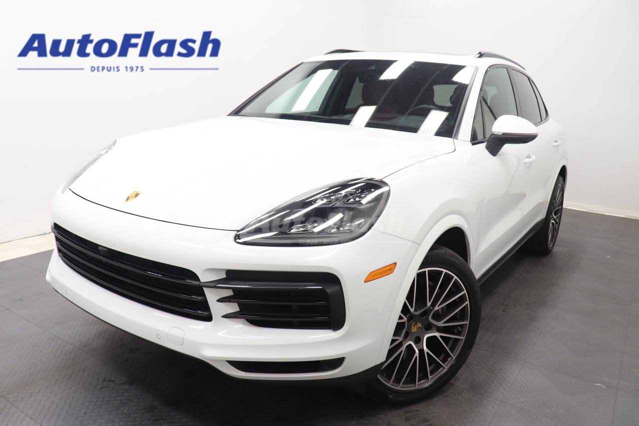 Used 2021 Porsche Cayenne BOSE, CUIR ROUGE, CAMERA, AWD, TOIT PANO for sale in Saint-Hubert, QC