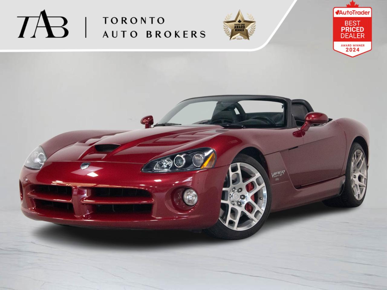 Used 2008 Dodge Viper SRT10 | CONVERTIBLE | BUCKET SEATS | SOFT TOP for sale in Vaughan, ON