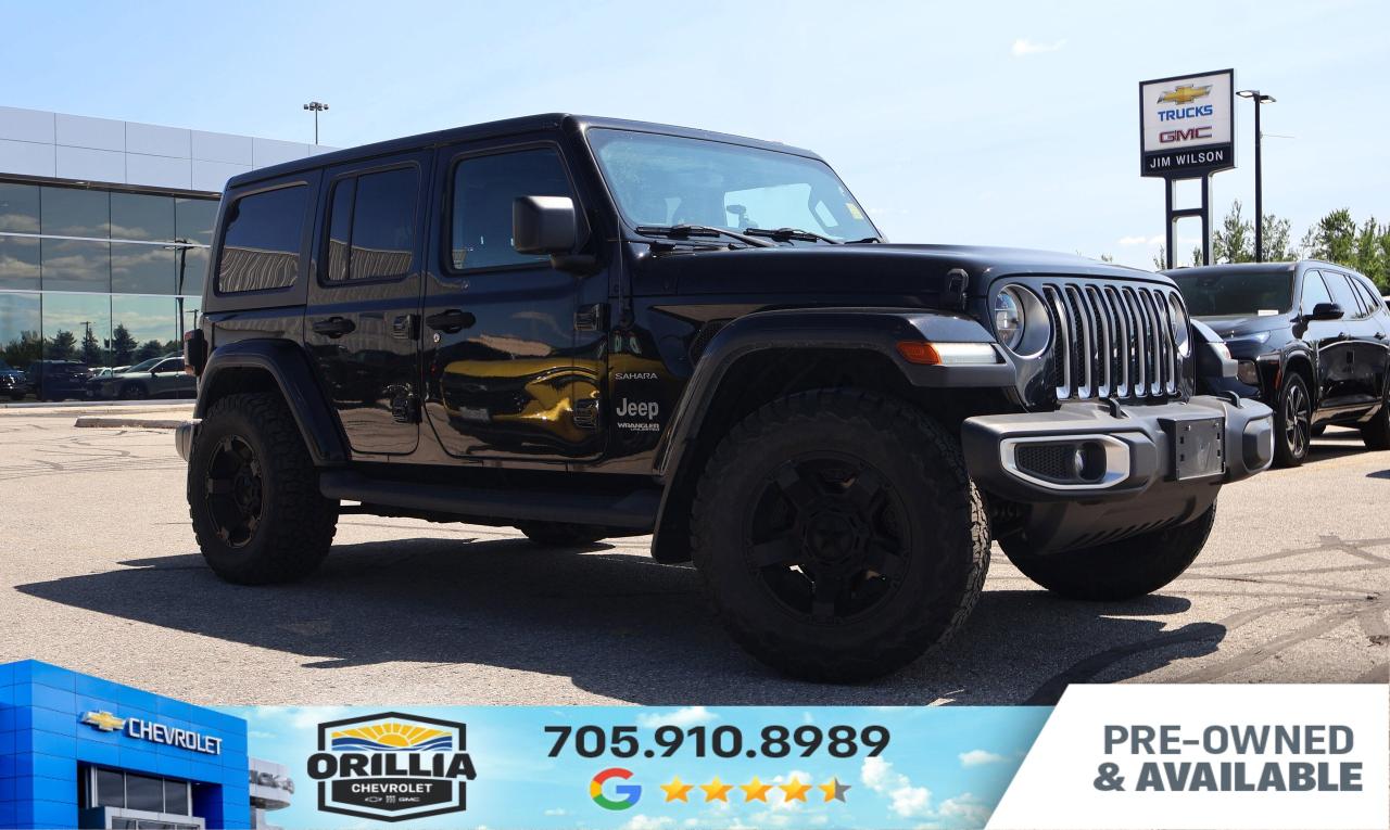 Used 2018 Jeep Wrangler Unlimited Sahara | Leather Seats | for sale in Orillia, ON