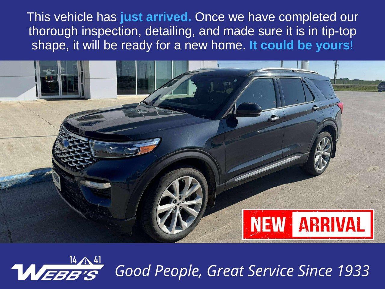 Used 2022 Ford Explorer Platinum 4wd for sale in Wainwright, AB
