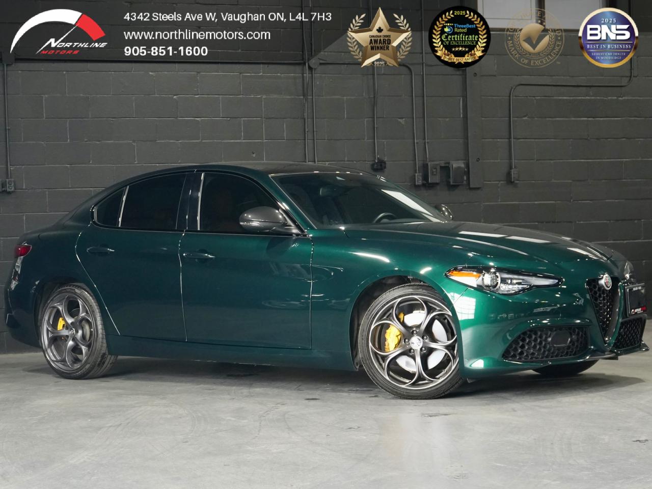 Used 2021 Alfa Romeo Giulia Ti Sport Awd for sale in Vaughan, ON