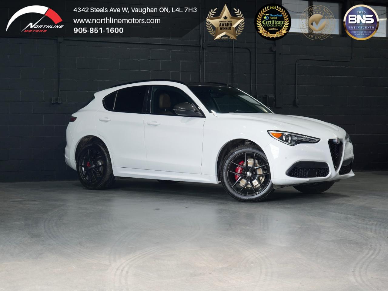 Used 2021 Alfa Romeo Stelvio Ti Sport AWD for sale in Vaughan, ON