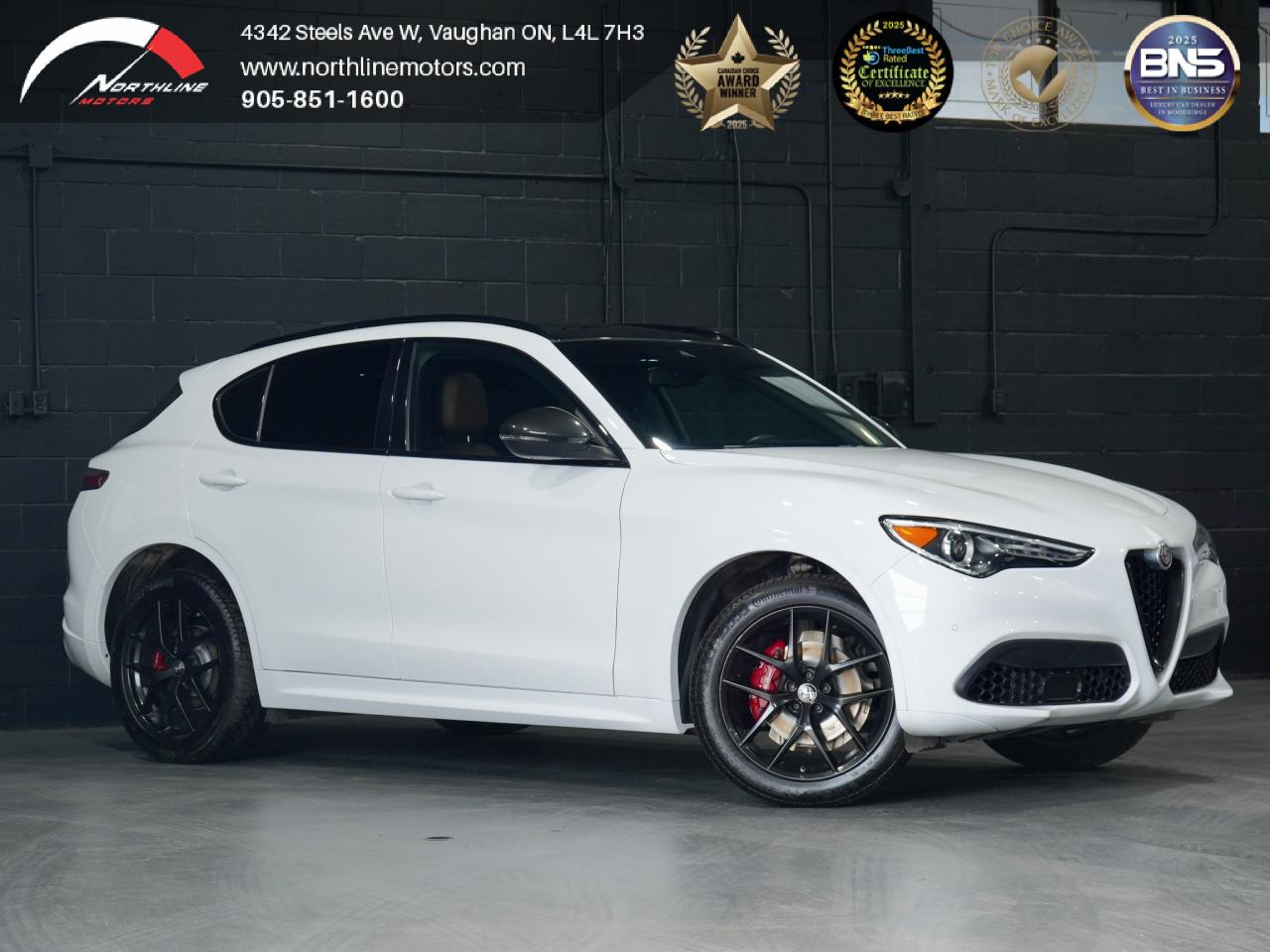 Used 2021 Alfa Romeo Stelvio Ti Sport AWD for sale in Vaughan, ON