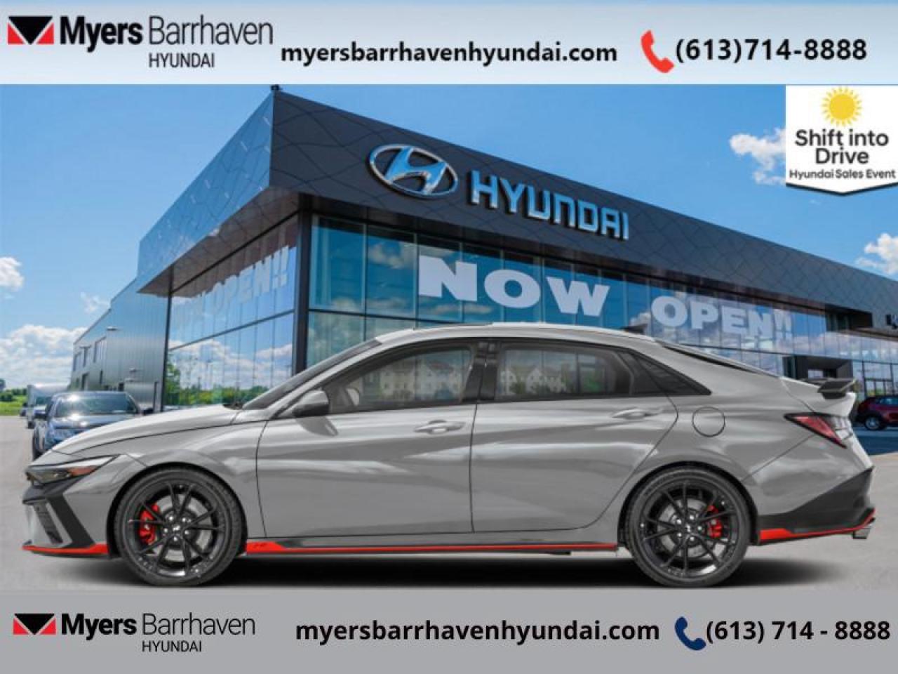 New 2025 Hyundai Elantra N Manual  - Sunroof -  Premium Audio - $272 B/W for sale in Nepean, ON