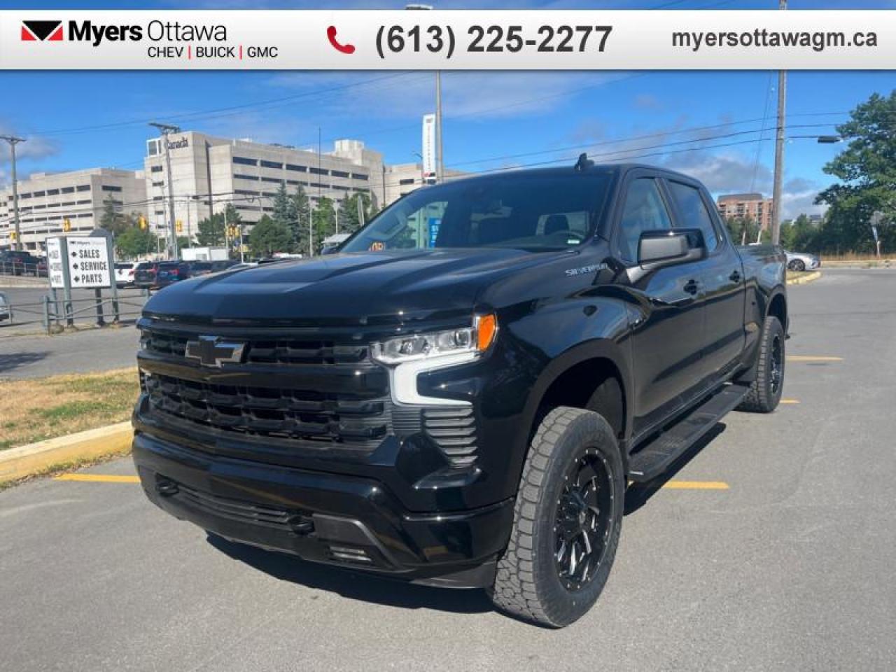 New 2025 Chevrolet Silverado 1500 RST  RST, CREW, 5.3 V8, LEVEL KIT AND WHEELS for sale in Ottawa, ON