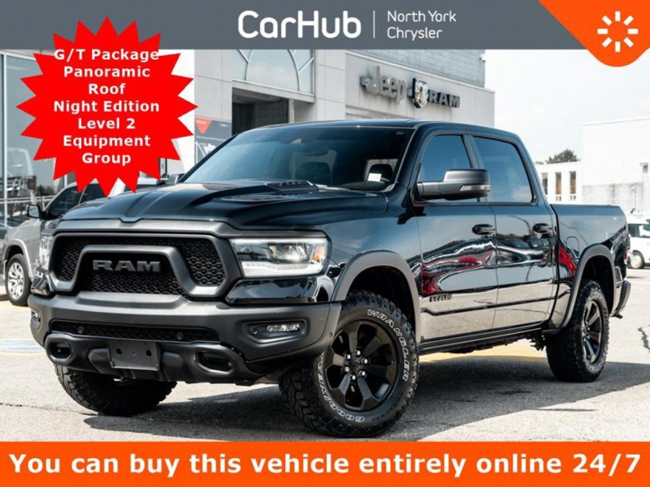 Used 2023 RAM 1500 Rebel G/T Package Panoramic Roof Night Edition Level 2 Equipment Group for sale in Thornhill, ON