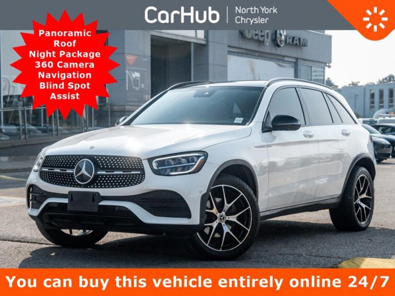 Used 2022 Mercedes-Benz GLC 300 Panoramic Roof Night Package 360 Camera Navigation for sale in Thornhill, ON
