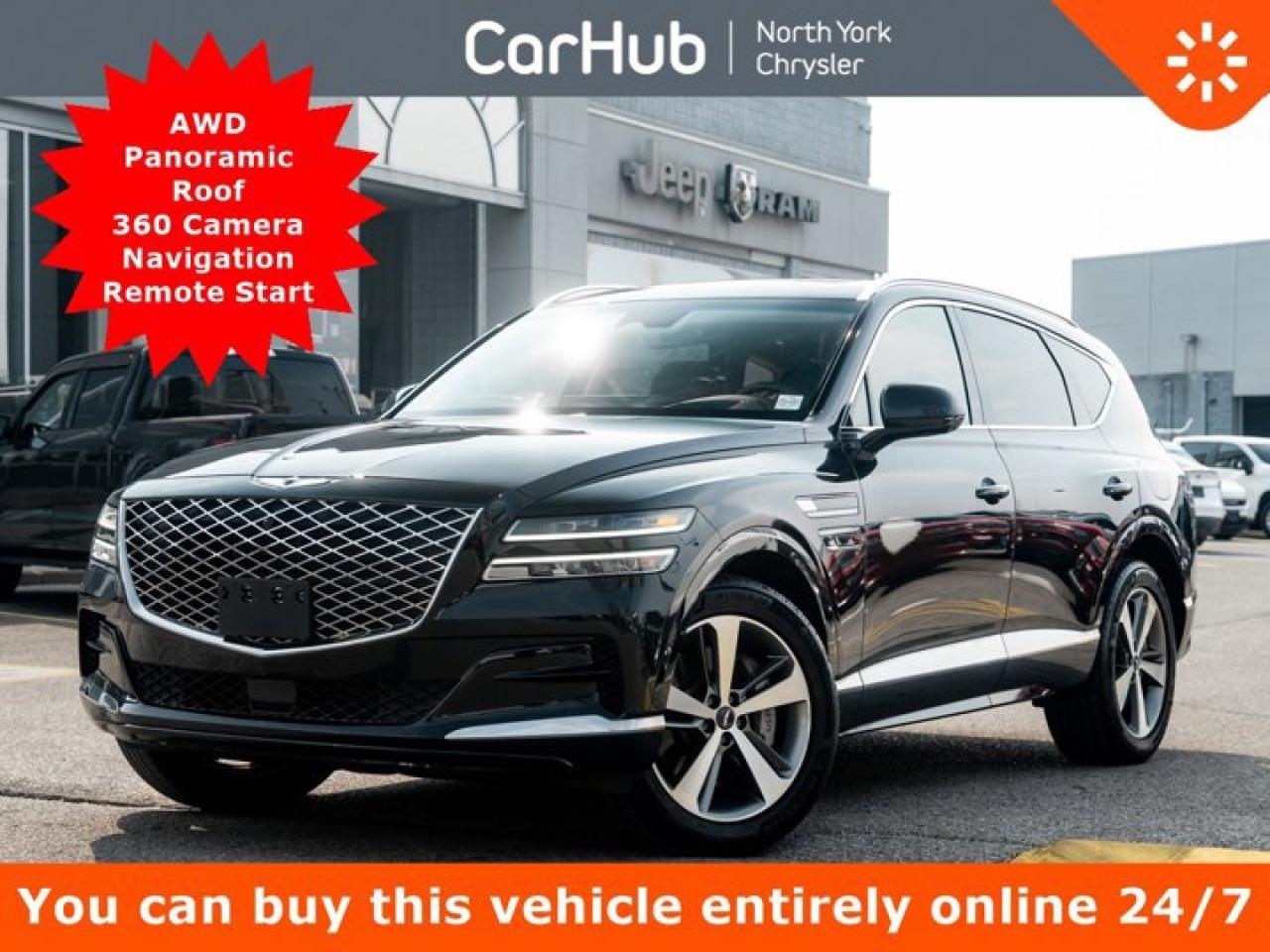 Used 2023 Genesis GV80 2.5T Advanced AWD Panoramic Roof 360 Camera Navigation for sale in Thornhill, ON