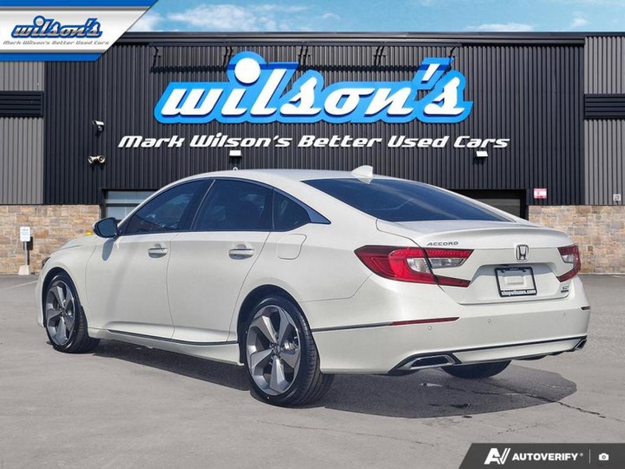 2019 Honda Accord Sedan Touring 2.0l | Leather | Sunroof | Nav | Adaptive Cruise | Cooled + Heated Seats | New Tires | Photo