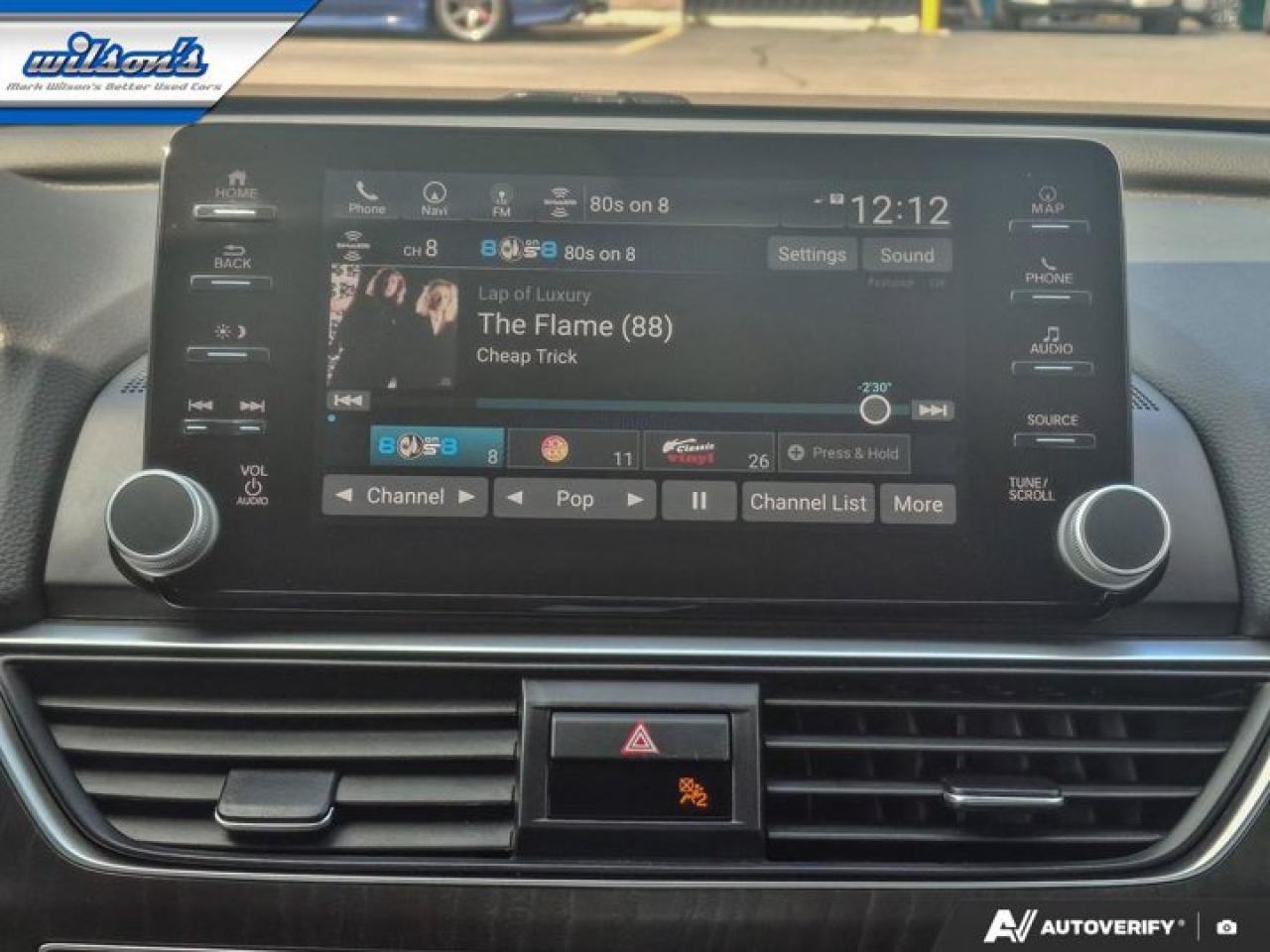 2019 Honda Accord Sedan Touring 2.0l | Leather | Sunroof | Nav | Adaptive Cruise | Cooled + Heated Seats | New Tires | Photo