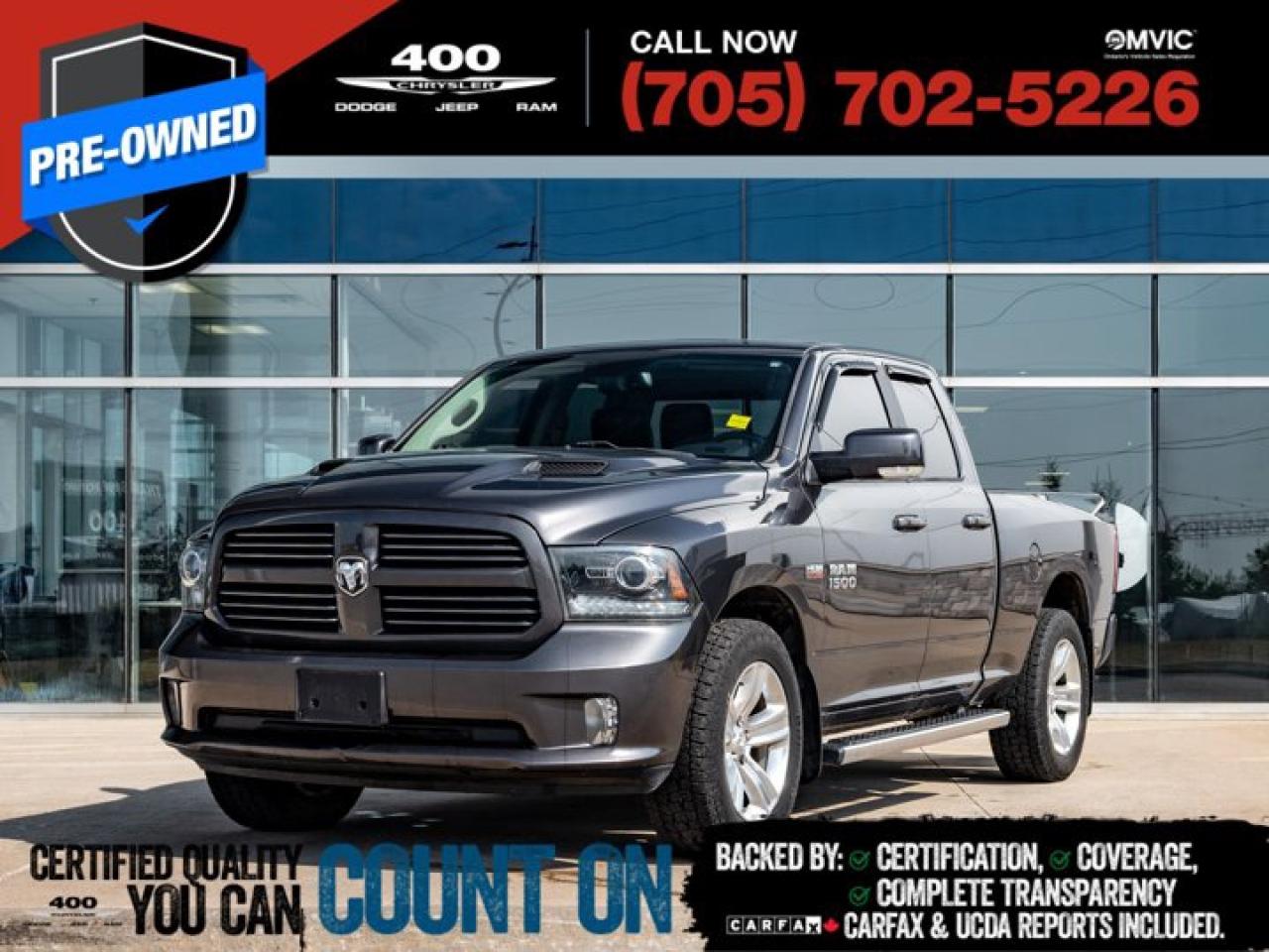 Used 2017 RAM 1500 SPORT for sale in Innisfil, ON