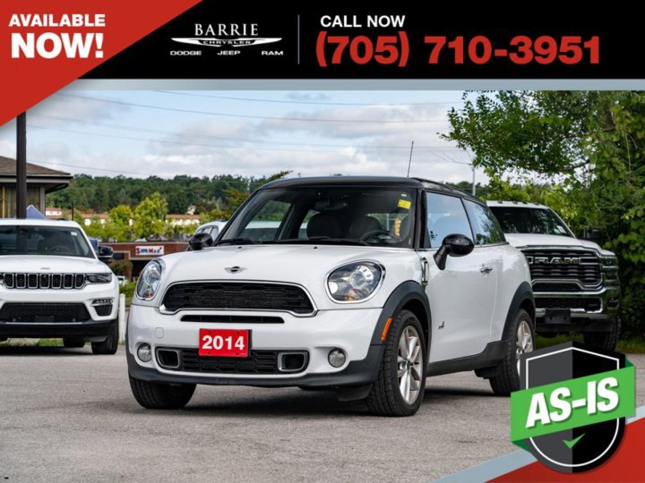 Used 2014 MINI Cooper Paceman S for sale in Barrie, ON