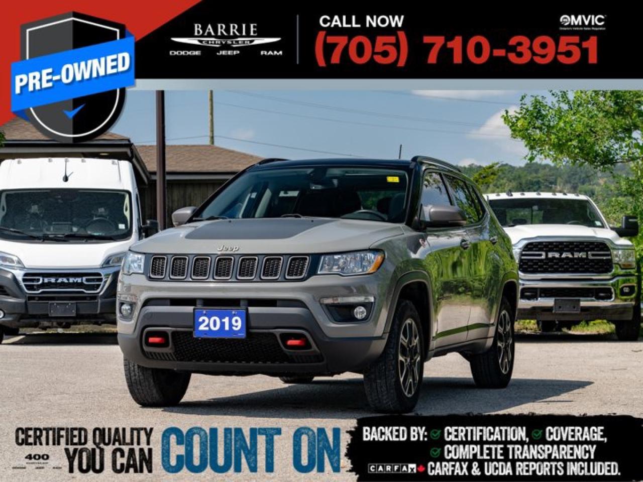 Used 2019 Jeep Compass Trailhawk for sale in Barrie, ON