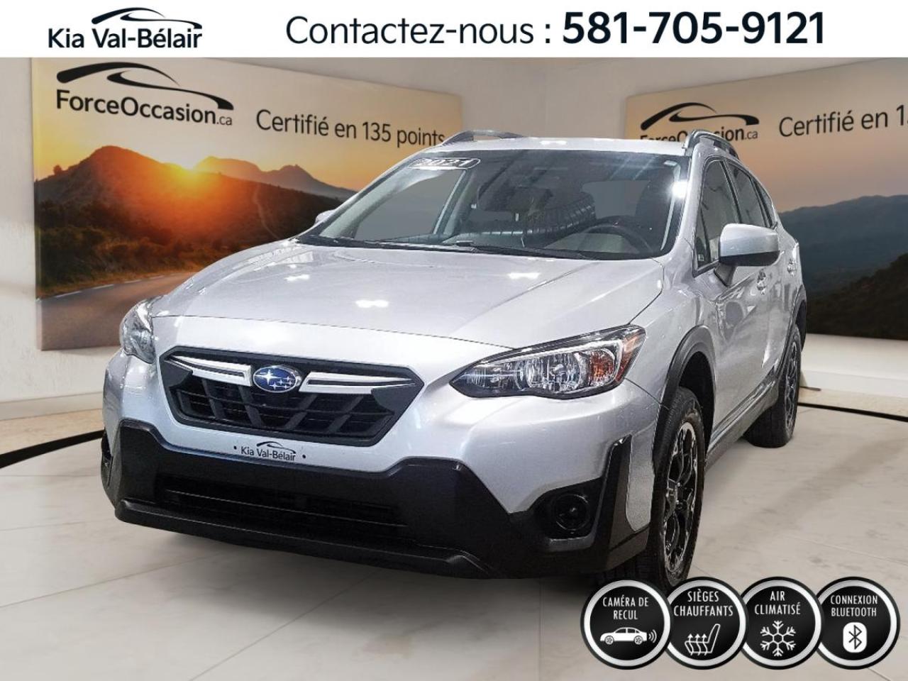 Used 2021 Subaru XV Crosstrek CONVENIENCE *MANUELLE *AWD *CRUISE *CAMERA *BLUETOOTH *A/C for sale in Québec, QC