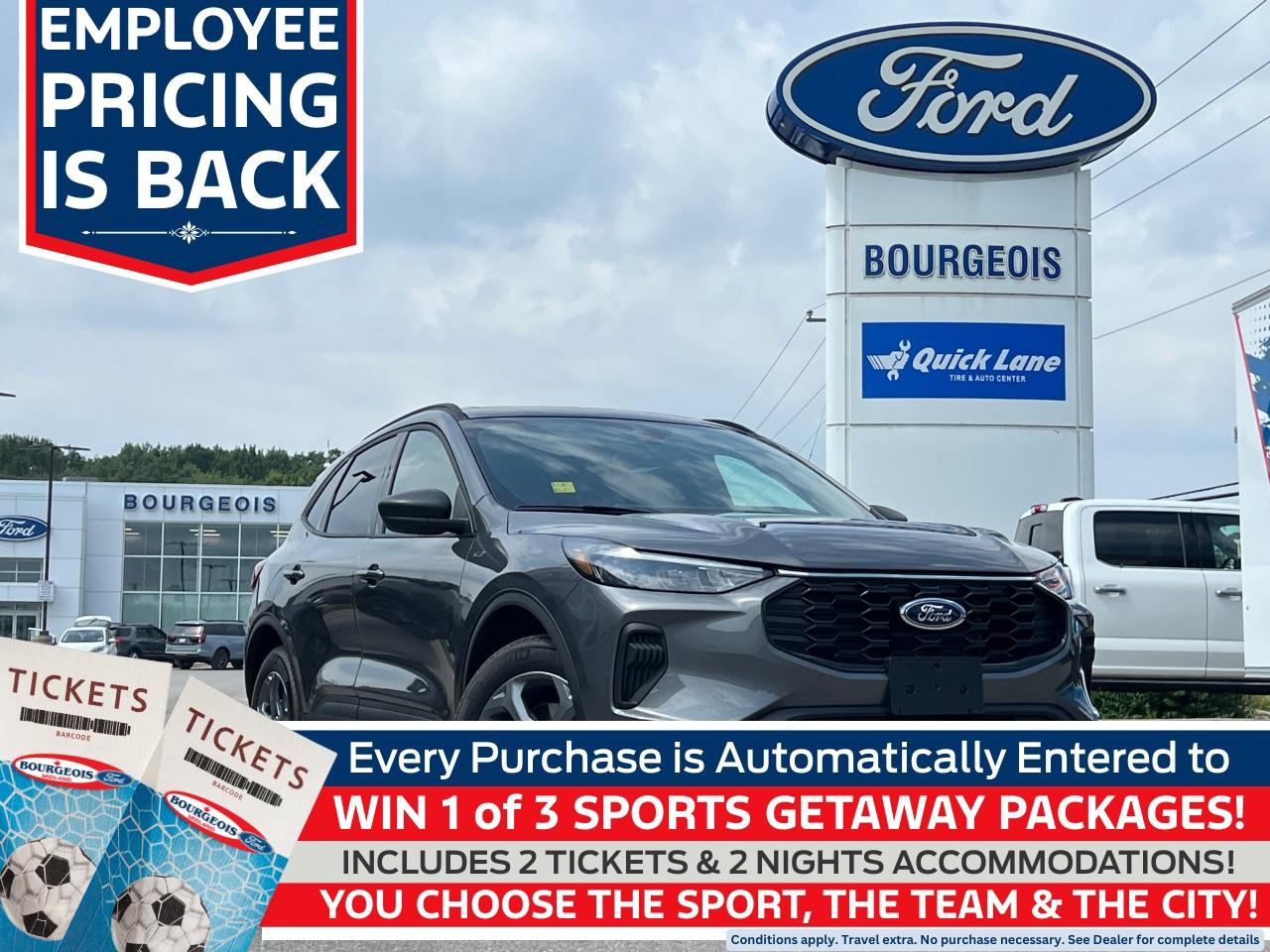 New 2025 Ford Escape ST-Line AWD for sale in Midland, ON
